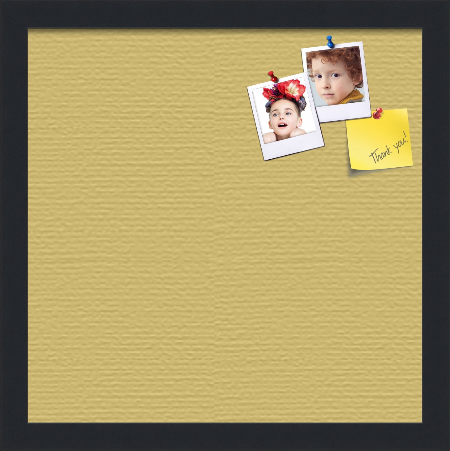 PinPix 14x14 Custom Cork Bulletin Board - Quatrefoil Light Purple Canvas Style Board With White Frame