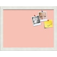 thumbnail image 1 of PinPix 16x12 Custom Cork Bulletin Board Pink Pastel Poster Board Has a Fabric Style Canvas Finish, Framed in Pink Pastel, by ArtToFrames (PinPix-1813), 1 of 5