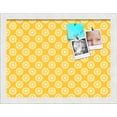thumbnail image 1 of PinPix 16x12 Custom Cork Bulletin Board Yellow Flowers Poster Board Has a Fabric Style Canvas Finish, Framed in Yellow Flowers, by ArtToFrames (PinPix-268), 1 of 5