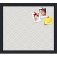 thumbnail image 1 of PinPix 16x14 Custom Cork Bulletin Board Peaks Modern Pattern Grey Poster Board Has a Fabric Style Canvas Finish, Framed in Peaks Modern Pattern Grey, by ArtToFrames (PinPix-1794), 1 of 1