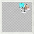 thumbnail image 1 of PinPix 16x16 Custom Cork Bulletin Board Grey Diamond Poster Board Has a Fabric Style Canvas Finish, Framed in Grey Diamond, by ArtToFrames (PinPix-126), 1 of 6