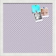 thumbnail image 1 of PinPix 16x16 Custom Cork Bulletin Board Light Purple Dots Poster Board Has a Fabric Style Canvas Finish, Framed in Light Purple Dots, by ArtToFrames (PinPix-503), 1 of 6