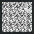 thumbnail image 1 of PinPix 17x17 Custom Cork Bulletin Board Floral Design Black Carnation Poster Board Has a Fabric Style Canvas Finish, Framed in Floral Design Black Carnation, by ArtToFrames (PinPix-202), 1 of 5