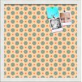 thumbnail image 1 of PinPix 17x17 Custom Cork Bulletin Board Orange - Blue Dots Poster Board Has a Fabric Style Canvas Finish, Framed in Orange - Blue Dots, by ArtToFrames (PinPix-411), 1 of 6