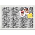 thumbnail image 1 of PinPix 18x12 Custom Cork Bulletin Board Floral design Secret Rose Garden Poster Board Has a Fabric Style Canvas Finish, Framed in Floral design Secret Rose Garden, by ArtToFrames (PinPix-203), 1 of 5