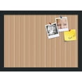 thumbnail image 1 of PinPix 18x13 Custom Cork Bulletin Board  Poster Board Has a Fabric Style Canvas Finish, Framed in Other, by ArtToFrames (PinPix-612), 1 of 5