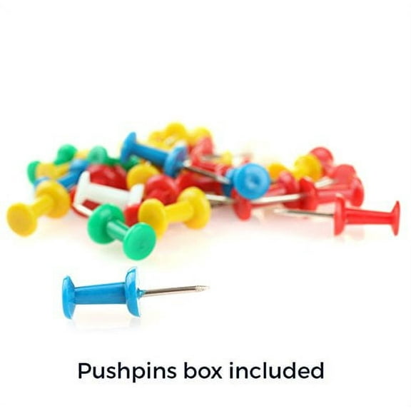 PinPix 18x14 Custom Cork Bulletin Board Quatrefoil Lt Pur Poster Board with a Canvas Style Photo Board, Framed in Satin White Frame (PinPix-489)