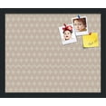 thumbnail image 1 of PinPix 18x15 Custom Cork Bulletin Board Light Pink Diamond Poster Board Has a Fabric Style Canvas Finish, Framed in Light Pink Diamond, by ArtToFrames (PinPix-294), 1 of 1