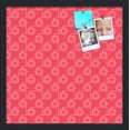 thumbnail image 1 of PinPix 18x18 Custom Cork Bulletin Board Floral Dark Pink Poster Board Has a Fabric Style Canvas Finish, Framed in Floral Dark Pink, by ArtToFrames (PinPix-600), 1 of 1
