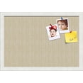 thumbnail image 1 of PinPix 19x13 Custom Cork Bulletin Board  Poster Board Has a Fabric Style Canvas Finish, Framed in Other, by ArtToFrames (PinPix-605), 1 of 5