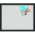 thumbnail image 1 of PinPix 19x15 Custom Cork Bulletin Board Grey Diamond Poster Board Has a Fabric Style Canvas Finish, Framed in Grey Diamond, by ArtToFrames (PinPix-126), 1 of 1