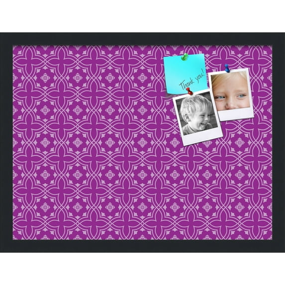 PinPix 20x15 Custom Cork Bulletin Board Poster Board Has a Fabric Style Canvas Finish, Framed in Other, by ArtToFrames (PinPix-595)
