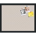 thumbnail image 1 of PinPix 20x16 Custom Cork Bulletin Board Baby Pink Chain Poster Board Has a Fabric Style Canvas Finish, Framed in Baby Pink Chain, by ArtToFrames (PinPix-575), 1 of 6