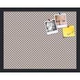 thumbnail image 1 of PinPix 20x16 Custom Cork Bulletin Board Brown Polka Dot Poster Board Has a Fabric Style Canvas Finish, Framed in Brown Polka Dot, by ArtToFrames (PinPix-501), 1 of 6