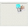 thumbnail image 1 of PinPix 20x17 Custom Cork Bulletin Board Modeco Hex Gold Poster Board Has a Fabric Style Canvas Finish, Framed in Modeco Hex Gold, by ArtToFrames (PinPix-1537), 1 of 1