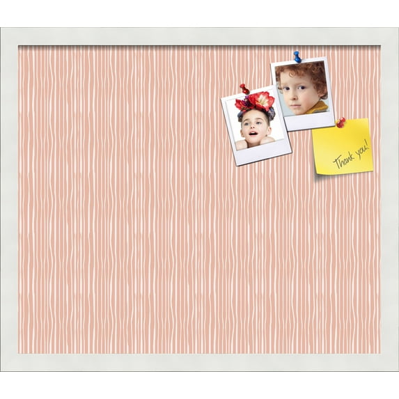 PinPix 20x17 Custom Cork Bulletin Board Poster Board Has a Fabric Style Canvas Finish, Framed in Other, by ArtToFrames (PinPix-607)
