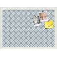 thumbnail image 1 of PinPix 21x15 Custom Cork Bulletin Board Blue Diamond Poster Board Has a Fabric Style Canvas Finish, Framed in Blue Diamond, by ArtToFrames (PinPix-222), 1 of 6