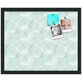 thumbnail image 1 of PinPix ArtToFrames 19x15 Custom Cork Bulletin Board    Poster Board Has a Fabric Style Canvas Finish, Framed in Satin Black (PinPix-1926), 1 of 6