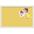 thumbnail image 1 of PinPix 22x14 Custom Cork Bulletin Board Honey Pastel Poster Board Has a Fabric Style Canvas Finish, Framed in Honey Pastel, by ArtToFrames (PinPix-1810), 1 of 5