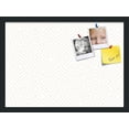 thumbnail image 1 of PinPix 22x16 Custom Cork Bulletin Board Maze White Grapefruit Poster Board Has a Fabric Style Canvas Finish, Framed in Maze White Grapefruit, by ArtToFrames (PinPix-1837), 1 of 1