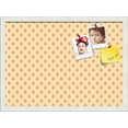 thumbnail image 1 of PinPix 22x16 Custom Cork Bulletin Board Red - Yellow Diamond Poster Board Has a Fabric Style Canvas Finish, Framed in Red - Yellow Diamond, by ArtToFrames (PinPix-333), 1 of 6