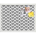 thumbnail image 1 of PinPix 22x17 Custom Cork Bulletin Board Floral design Deconstructed Floral Poster Board Has a Fabric Style Canvas Finish, Framed in Floral design Deconstructed Floral, by ArtToFrames (PinPix-206), 1 of 5