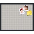 thumbnail image 1 of PinPix 22x18 Custom Cork Bulletin Board Shaded Grey Diamond Poster Board Has a Fabric Style Canvas Finish, Framed in Shaded Grey Diamond, by ArtToFrames (PinPix-373), 1 of 1