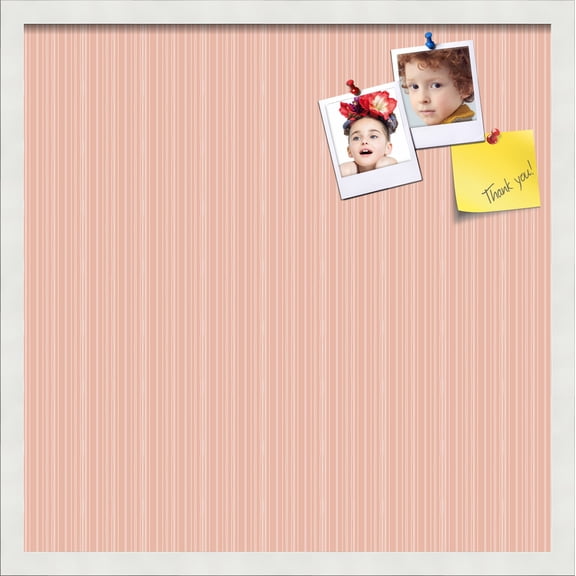 PinPix 22x22 Custom Cork Bulletin Board  Poster Board Has a Fabric Style Canvas Finish, Framed in Other, by ArtToFrames (PinPix-611)