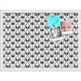 thumbnail image 1 of PinPix 23x17 Custom Cork Bulletin Board Floral design Deconstructed Floral Poster Board Has a Fabric Style Canvas Finish, Framed in Floral design Deconstructed Floral, by ArtToFrames (PinPix-206), 1 of 5