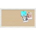 thumbnail image 1 of PinPix 24x12 Custom Cork Bulletin Board Orange Polka Dot Poster Board Has a Fabric Style Canvas Finish, Framed in Orange Polka Dot, by ArtToFrames (PinPix-266), 1 of 6