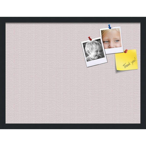 PinPix 24x18 Custom Cork Bulletin Board Poster Board Has a Fabric Style Canvas Finish, Framed in Other, by ArtToFrames (PinPix-610)