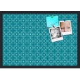 thumbnail image 1 of PinPix 27x19 Custom Cork Bulletin Board  Poster Board Has a Fabric Style Canvas Finish, Framed in Other, by ArtToFrames (PinPix-596), 1 of 5