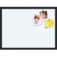 thumbnail image 1 of PinPix 27x20 Custom Cork Bulletin Board Modeco Hex Aqua Poster Board Has a Fabric Style Canvas Finish, Framed in Modeco Hex Aqua, by ArtToFrames (PinPix-1540), 1 of 5