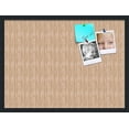 thumbnail image 1 of PinPix 27x20 Custom Cork Bulletin Board  Poster Board Has a Fabric Style Canvas Finish, Framed in Other, by ArtToFrames (PinPix-606), 1 of 5