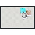 thumbnail image 1 of PinPix 28x18 Custom Cork Bulletin Board Beige Circles Poster Board Has a Fabric Style Canvas Finish, Framed in Beige Circles, by ArtToFrames (PinPix-491), 1 of 1