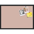 thumbnail image 1 of PinPix 28x20 Custom Cork Bulletin Board Lattice Salmon Poster Board Has a Fabric Style Canvas Finish, Framed in Lattice Salmon, by ArtToFrames (PinPix-1824), 1 of 5