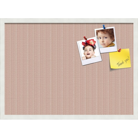 PinPix 28x20 Custom Cork Bulletin Board Poster Board Has a Fabric Style Canvas Finish, Framed in Other, by ArtToFrames (PinPix-611)