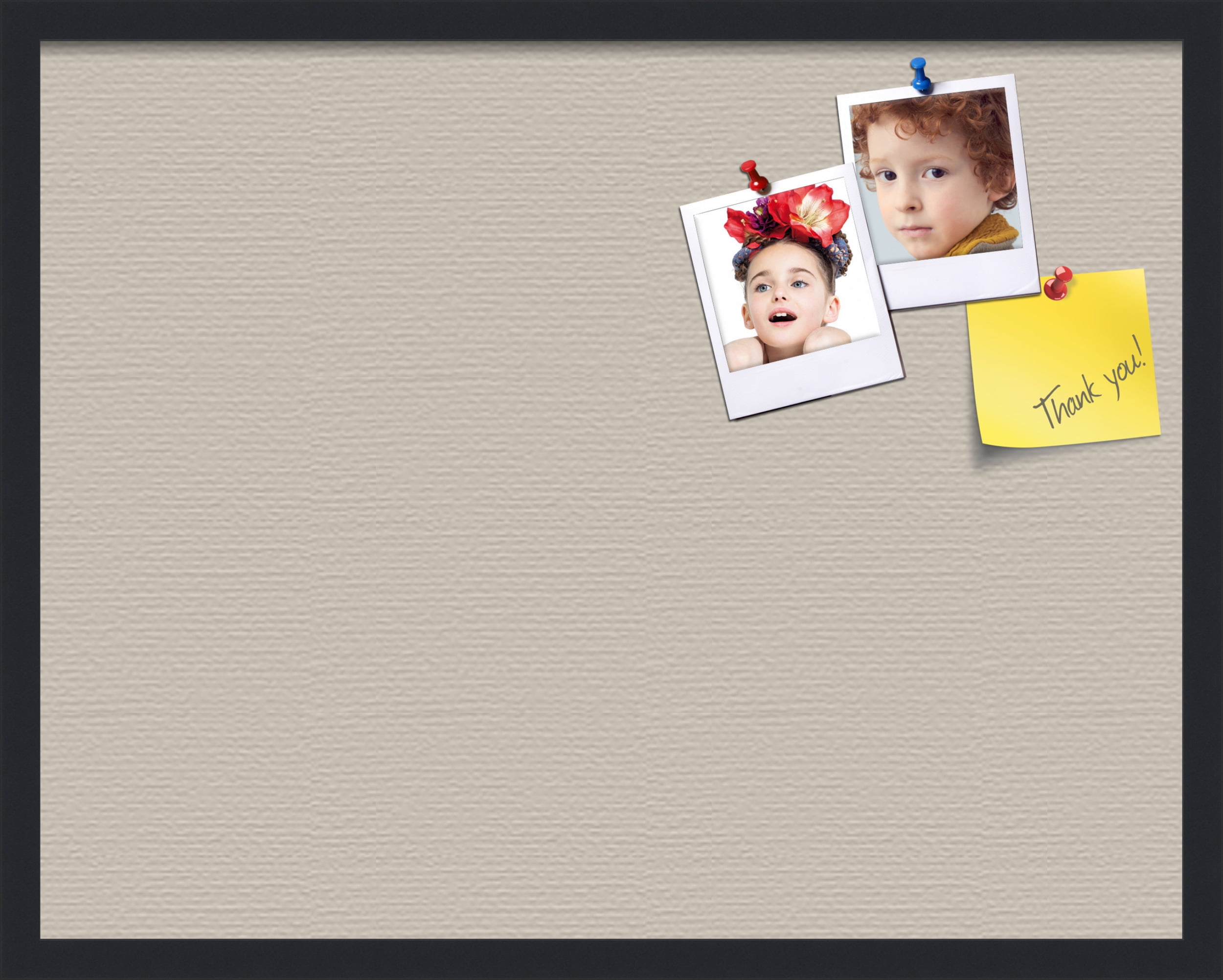 PinPix 28x22 Custom Cork Bulletin Board Desert Pastel Poster Board Has