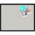 thumbnail image 1 of PinPix 28x22 Custom Cork Bulletin Board Modeco Hex Gold Poster Board Has a Fabric Style Canvas Finish, Framed in Modeco Hex Gold, by ArtToFrames (PinPix-1537), 1 of 1