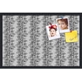 thumbnail image 1 of PinPix 30x20 Custom Cork Bulletin Board Floral design Secret Rose Garden Poster Board Has a Fabric Style Canvas Finish, Framed in Floral design Secret Rose Garden, by ArtToFrames (PinPix-203), 1 of 5