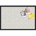 thumbnail image 1 of PinPix 30x20 Custom Cork Bulletin Board Vintage Botanical Gold Poster Board Has a Fabric Style Canvas Finish, Framed in Vintage Botanical Gold, by ArtToFrames (PinPix-1593), 1 of 5