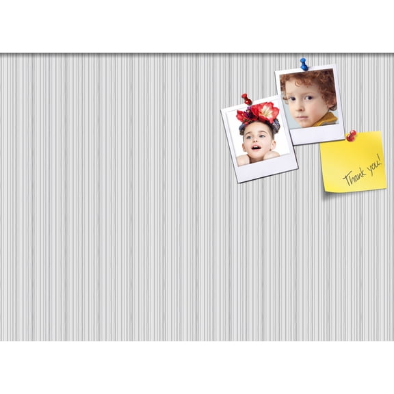 PinPix 30x22 Custom Cork Bulletin Board  Poster Board Has a Fabric Style Canvas Finish, Framed in Other, by ArtToFrames (PinPix-614)