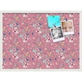 thumbnail image 1 of PinPix 30x22 Custom Cork Bulletin Board Vintage Japanese Floral Watermelon Poster Board Has a Fabric Style Canvas Finish, Framed in Vintage Japanese Floral Watermelon, by ArtToFrames (PinPix-1548), 1 of 1