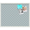 thumbnail image 1 of PinPix 30x24 Custom Cork Bulletin Board Argyle Purple - Green Poster Board Has a Fabric Style Canvas Finish, Framed in Argyle Purple - Green, by ArtToFrames (PinPix-640), 1 of 1