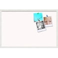 thumbnail image 1 of PinPix 34x22 Custom Cork Bulletin Board Lattice White Salmon Poster Board Has a Fabric Style Canvas Finish, Framed in Lattice White Salmon, by ArtToFrames (PinPix-1823), 1 of 1