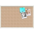 thumbnail image 1 of PinPix 34x22 Custom Cork Bulletin Board  Poster Board Has a Fabric Style Canvas Finish, Framed in Other, by ArtToFrames (PinPix-606), 1 of 5