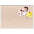 thumbnail image 1 of PinPix 34x24 Custom Cork Bulletin Board Light Pink Diamond Poster Board Has a Fabric Style Canvas Finish, Framed in Light Pink Diamond, by ArtToFrames (PinPix-294), 1 of 6