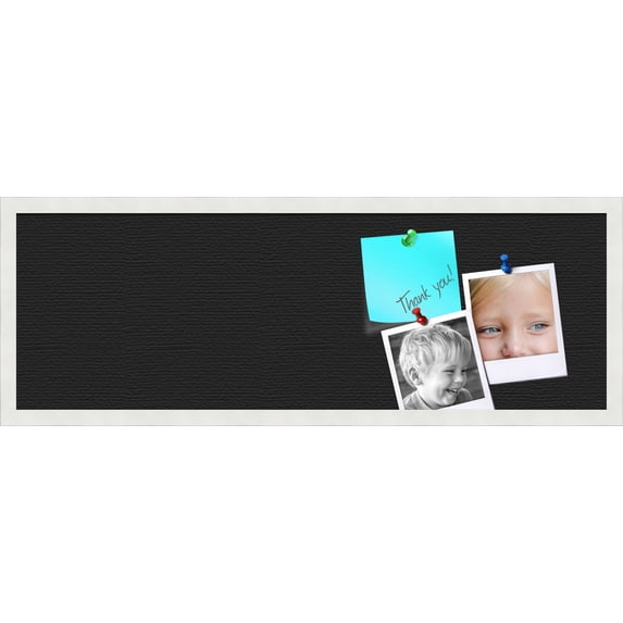 PinPix 36x12 Custom Cork Bulletin Board Desert Pastel Poster Board Has a Fabric Style Canvas Finish, Framed in Desert Pastel, by ArtToFrames (PinPix-1815)
