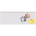 thumbnail image 1 of PinPix 36x12 Custom Cork Bulletin Board Light Grey Diamond Poster Board Has a Fabric Style Canvas Finish, Framed in Light Grey Diamond, by ArtToFrames (PinPix-524), 1 of 6