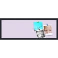 thumbnail image 1 of PinPix 36x12 Custom Cork Bulletin Board Light Purple Dots Poster Board Has a Fabric Style Canvas Finish, Framed in Light Purple Dots, by ArtToFrames (PinPix-503), 1 of 6